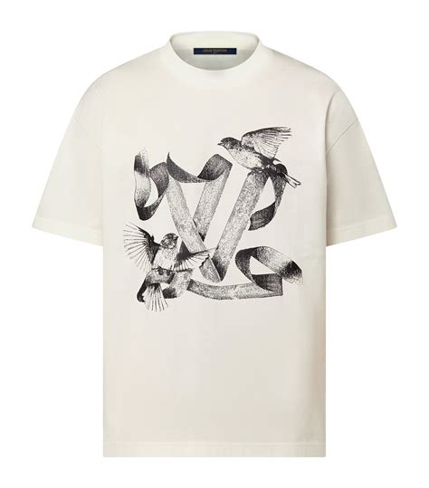 louis vuitton white shirt with logo|louis vuitton shirt men price.